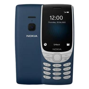 Imagem de CELULAR SIMPLES NOKIA 8210 4G RÁDIO FM IDEAL PARA IDOSOS AZUL Cor:Azul
