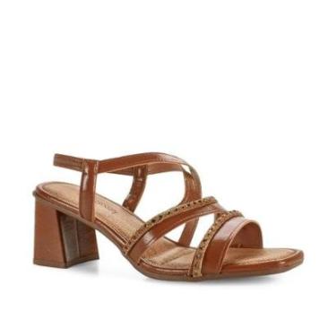 Imagem de Sandália Mississipi de Salto Bloco Feminina J1431-Feminino