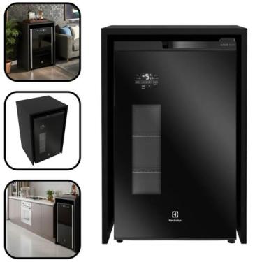 Imagem de Nicho Para Cervejeira Adega 90x60x52cm Preto - Instalojas