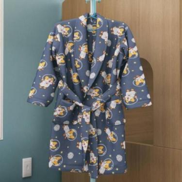 Imagem de Roupão Infantil Plush Petit G - Seven Astronauta, M