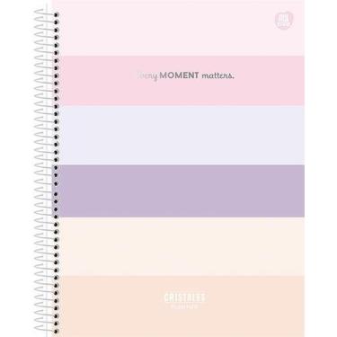 Imagem de Planner Permanente Espiral Cristales 86 folhas - World Class, Rosa