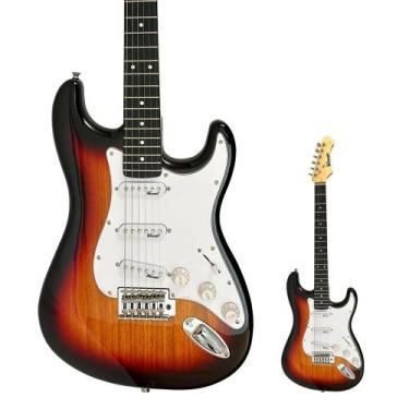 Imagem de Guitarra Stratocaster Winner WGS, sunburst