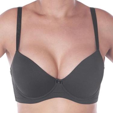 Imagem de Sutiã Estruturado Com Base Vi Lingerie, 44, Preto