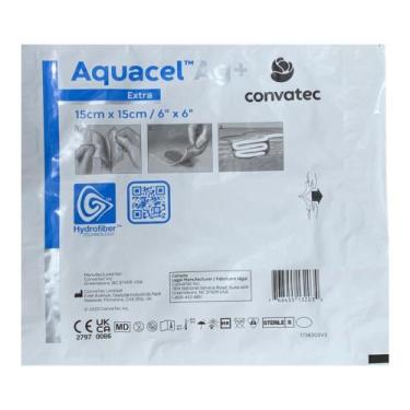 Imagem de Curativo Aquacel Ag+ Extra 15 x 15 cm (CONVATEC)