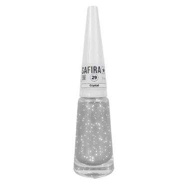 Imagem de Esmalte De Unha 7ml Crystal Nº 29 Safira Cosméticos - SAFIRA COSMÈTICO