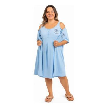 Imagem de Jogo Robe Premium Bordado  Conforto & Elegância Maternidade - - ALUNE 