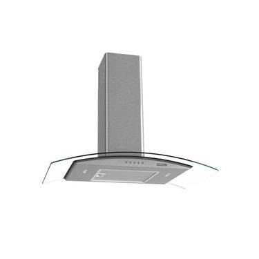 Imagem de Coifa de Parede Nardelli Clean Vidro Curvo Kromanox 80cm Inox 550m³-h 220V