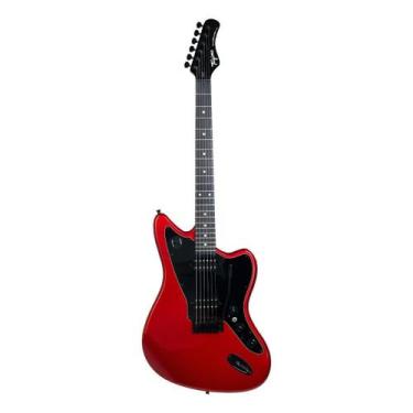 Imagem de Guitarra Tagima Duo Smart-H Jazz Master CA Candy Com Efeito Profission