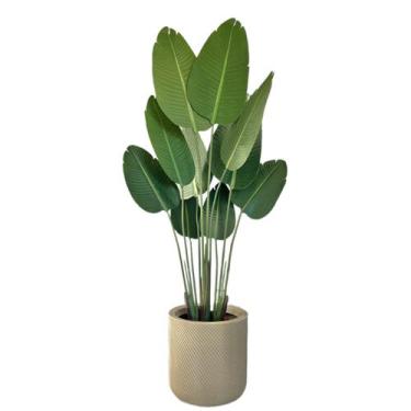 Imagem de Bananeira Artificial Vaso Bojo Completo Toque Real Decoração - Plandec