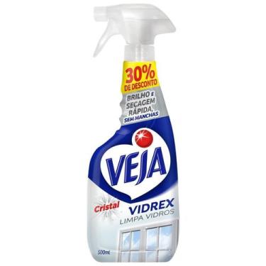 Imagem de Veja Vidrex Cristal - Limpa Vidros Pulverizador - 500ml, 500ml