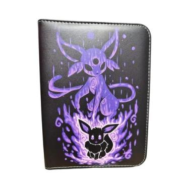 Imagem de Álbum De Cartas Pokémon Para Crianças, Álbum De Fotos Com Zíper Em PU,