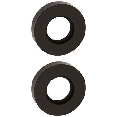 Imagem de Baldwin 5006 Par de rosetas para funções de passagem, preto acetinado