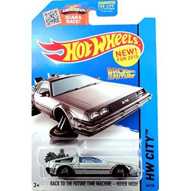 Imagem de HOT WHEELS 2015 RELEASE BACK TO THE FUTURE TIME MACHINE HOVER MODE DIE-CAST