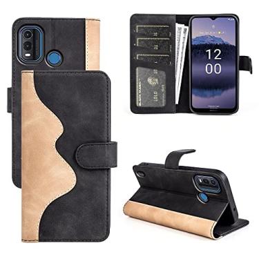 Imagem de HONGYAN Capa de telefone Para Nokia G11 Plus Stitching Horizontal Flip Leather Phone Case Capa protetora