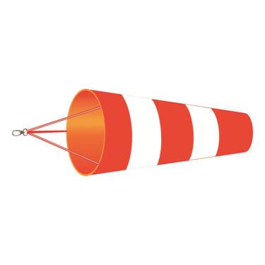 Imagem de JISADER Meias de vento de aviação Oxford tecido arco-íris bolsa de meias para medição de vento para jardim de campo, vermelho 100 cm