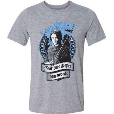 Imagem de Camiseta Game Of Thrones Got Arya Stark Not Today - Vetor Camisaria