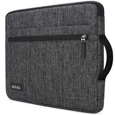 Imagem de Capa para laptop Kizuna 10-15,6 polegadas resistente à água bolsa de mão de transporte, Cinza, 11-11.6 Inch / 12.9" iPad Pro 2020