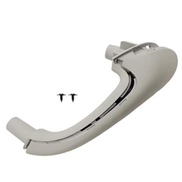 Imagem de Jaronx Maçaneta interna atualizada para Mercedes-Benz C Class W203 (2003-2007), puxador interno do lado do motorista para Mercedes-Benz C230/ C240/ C280/ C320/ C350/ C55 AMG/ C32 AMG (cinza)