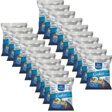 Imagem de Biscoitos fit sabor Cookies com whey protein Wheyviv 20 unidades 45g