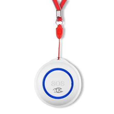 Imagem de Romacci Botão de emergência inteligente Tuya Wireless Fidelity Botão de chamada de alarme de um botão para idosos Botão de emergência inteligente Linkage SOS