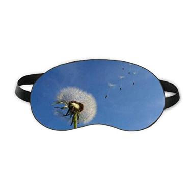 Imagem de Blue Sky Beautiful White Dente-de-leão Sleep Eye Shield Soft Night Vlindfold Shade Cover
