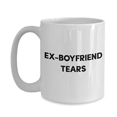 Imagem de Caneca Ex Boyfriend – Ex-Boyfriend Tears- Chá Divertido Cacau Café – Ideia de Presente Aniversário Natal Aniversário Mordaça