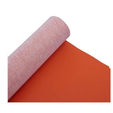 Imagem de 1M - Tecido Couro Corino Courino - Cor Laranja - Estofados
