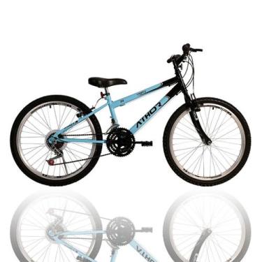 Imagem de Bicicleta Infantil Aro 24 Athor Legacy 18V Masculina Mtb - Athor Bikes