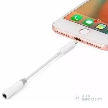 Imagem de Cabo Adaptador De Audio Lightning + P3 Adapitador Barato - Alex Cba MT