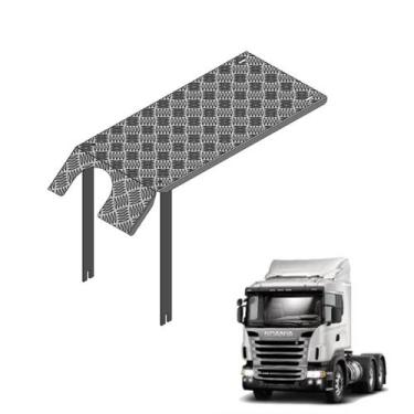 Imagem de Protetor Xadrez Tanque Arla 105l Scania Ntg 2019 Alumínio - GR Sul