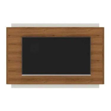 Imagem de Painel para sala channel fabrimóveis nature/off wite - village móveis