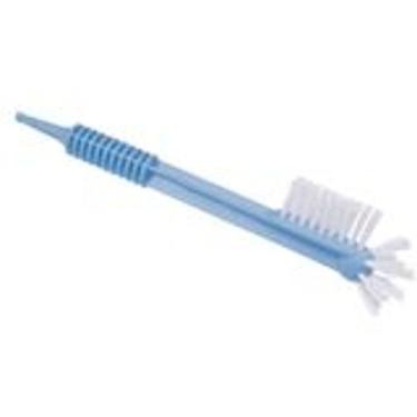 Imagem de Escova Dupla Ação Para Lavar Mamadeira Da Kuka Azul - kuka baby