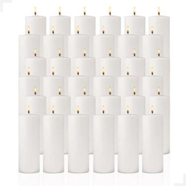 Imagem de Kit 36 Velas 7 Dias Brancas 253g Atacadao Casa e Lar