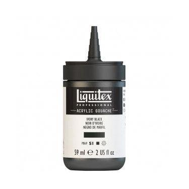 Imagem de Acrílica Guache Liquitex 59ml S1 244 Ivory Black