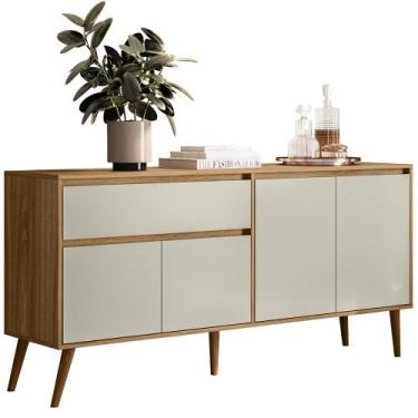 Imagem de Aparador Buffet Ravi PLLA - Peternella, Nature Off White
