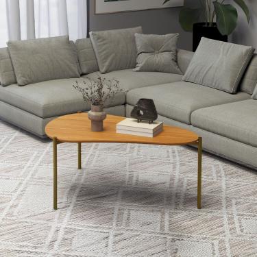 Imagem de Mesa De Centro Orgânica 90cm - Dalla Costa Freijó