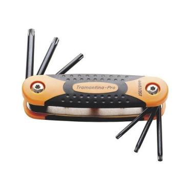 Imagem de Jogo De Chave Trafix Com Armação 7 Peças Tramontina Pro