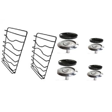 Imagem de Kit Grelha + Queimador Para Fogão Continental Afetto 4 Bocas