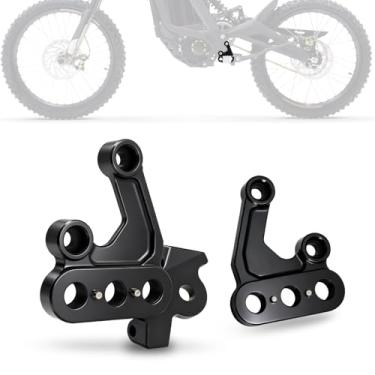Imagem de IUVWISN Suportes de pedal CNC para Surron LBX ERide Pro SS 2.0 3.0 E Ride Pro S SR, suporte de pedal elétrico para bicicleta suja para Sur Ron 6061 Alumínio | Superfície anodizada | Ajustável