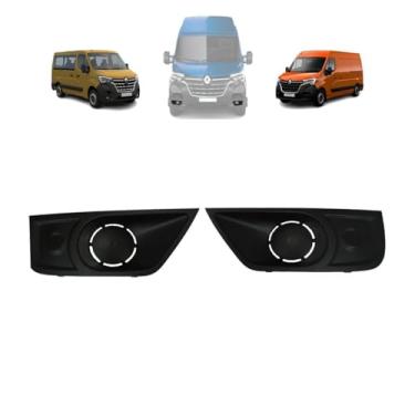 Imagem de KIT MOLDURA DO FAROL DE MILHA MASTER 2022 A 2025 LADO DIREITO LADO ESQUERDO - 261526567R