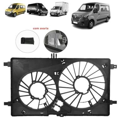 Imagem de SUPORTE DEFLETOR PARA 2 VENTOINHAS MASTER 2.3 2014 A 2025-214754524R