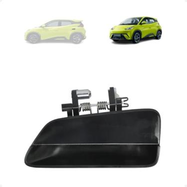 Imagem de MAÇANETA EXTERNA PORTA TRASEIRA MINI DOLPHIN 2024 2025 LADO ESQUERDO (BLACK PIANO) - EQEA-6205100