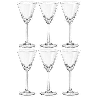 Imagem de Conjunto de Taças para Coquetel Bohemia Praline em Cristal 90ml - 6 Peças