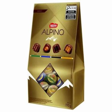 Imagem de Bombom Alpino Recheado Sortido Nestle 195gr