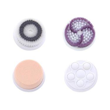 Imagem de Ferramentas de Limpeza Facial 4 Tipos Conjunto de Escovas de Limpeza Facial para Elitzia ETAE8286B Removedor de Cravo Dispositivo Massageador Facial