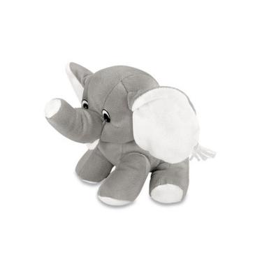 Imagem de Elefante Tata de Pelúcia Cinza 32 cm Antialérgico