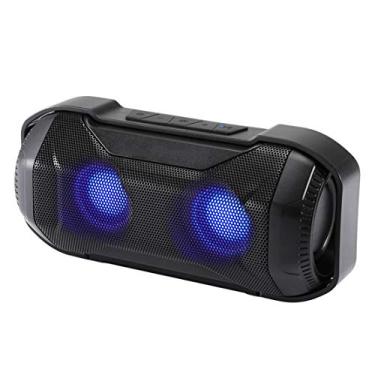 Imagem de HIOD Alto-falante Bluetooth sem fio Mini alto-falante externo à prova d'água leve portátil super baixo Bluetooth com efeitos de luz alcance de Bluetooth 10 m para viagens em família