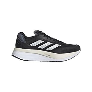 Imagem de adidas Men's Adizero Boston 10, Core Black/FTWR White/Grey Five, 13 Wide