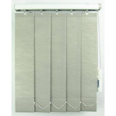 Imagem de Persiana Vertical Em Tecido Crisdan Largura 2,00 X 2,20 Altura Cinza