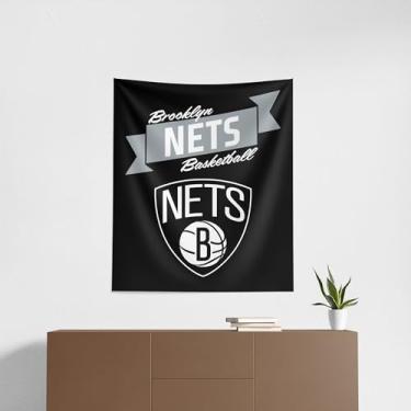 Imagem de Northwest Tapeçaria de parede NBA Brooklyn Nets, 86 cm x 101 cm, Premium